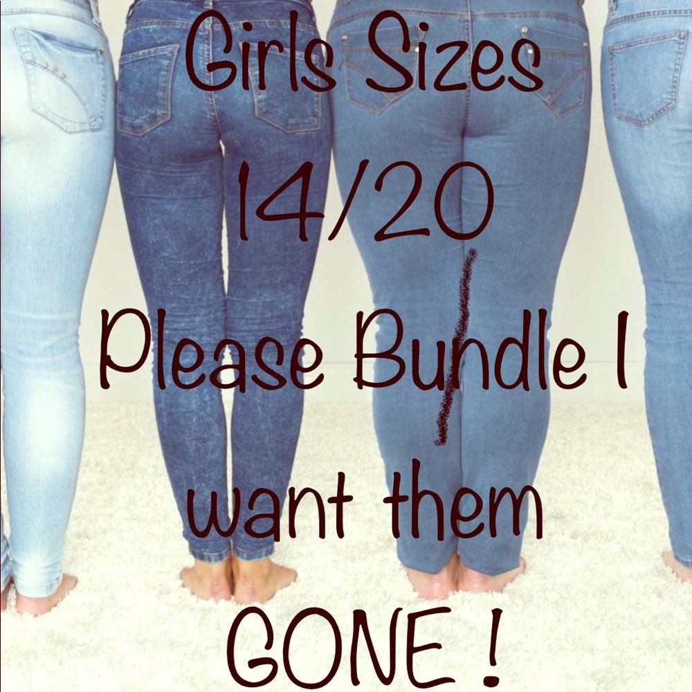 Girls 14/20 want all gone BUNDLE BUNDLE
